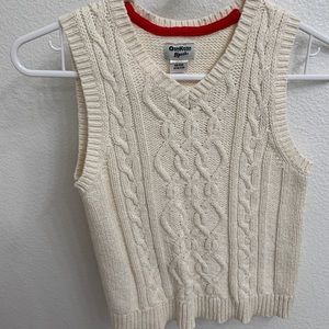 Super Cute Cream Sweater Vest